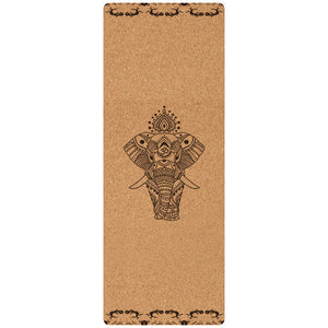 Travel mat yoga cork mat 1mm MIMFURN