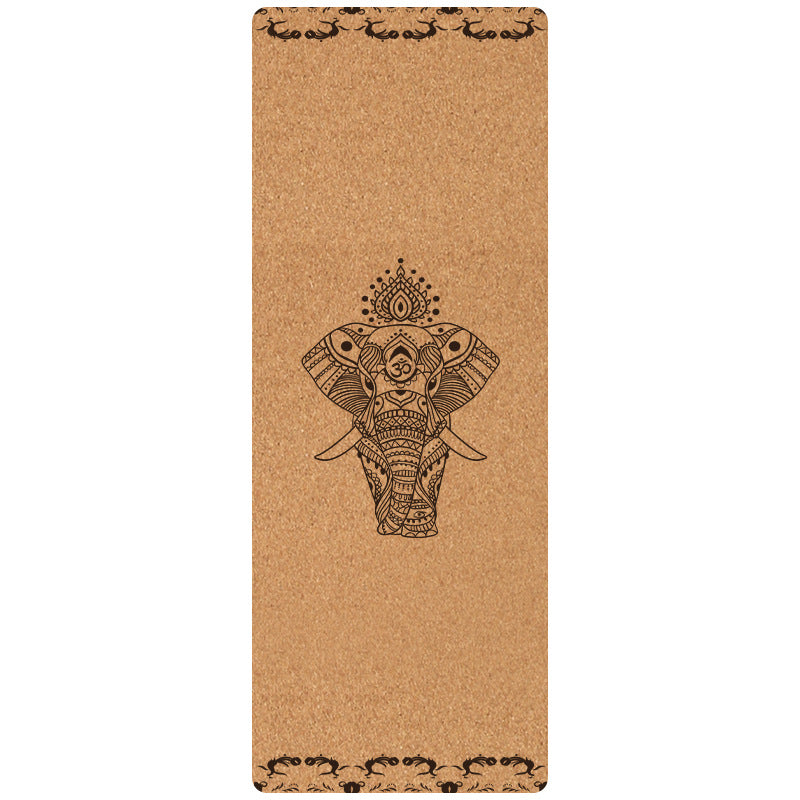 Travel mat yoga cork mat 1mm MIMFURN