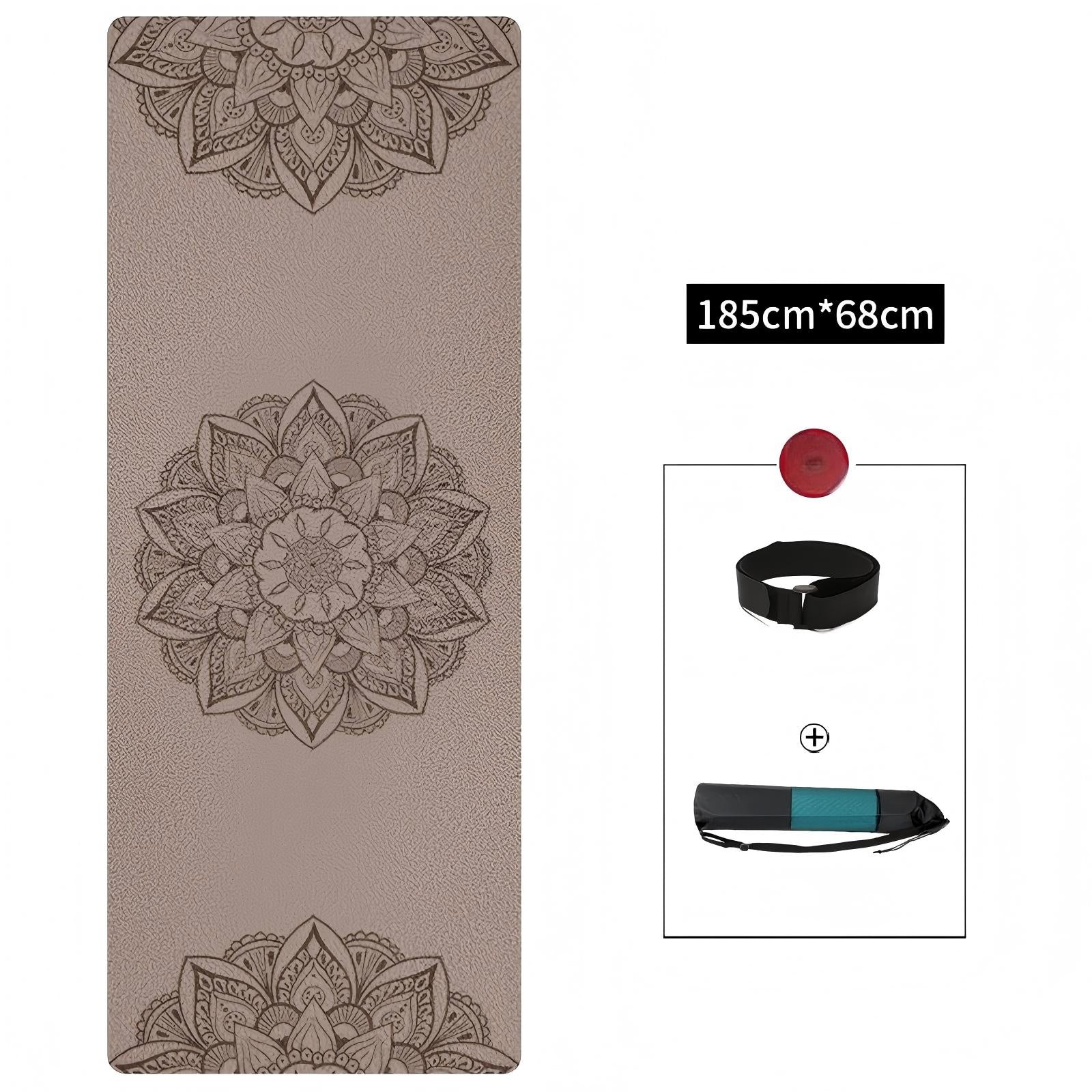 Yoga mat  Flower 5mm MIMFURN