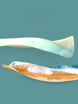 Travel yoga mat ocean  1.5mm MIMFURN