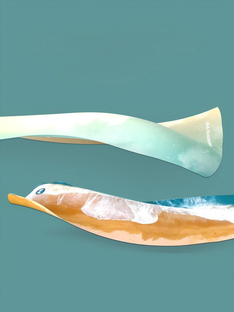 Travel yoga mat ocean  1.5mm MIMFURN