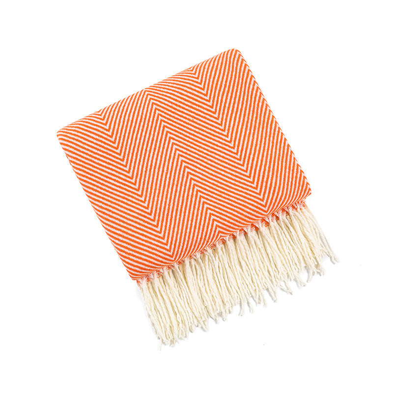 Solid Color Mexican Yoga Blanket MIMFURN