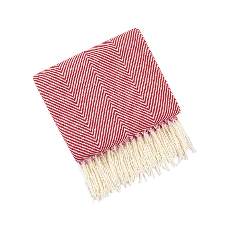 Solid Color Mexican Yoga Blanket MIMFURN