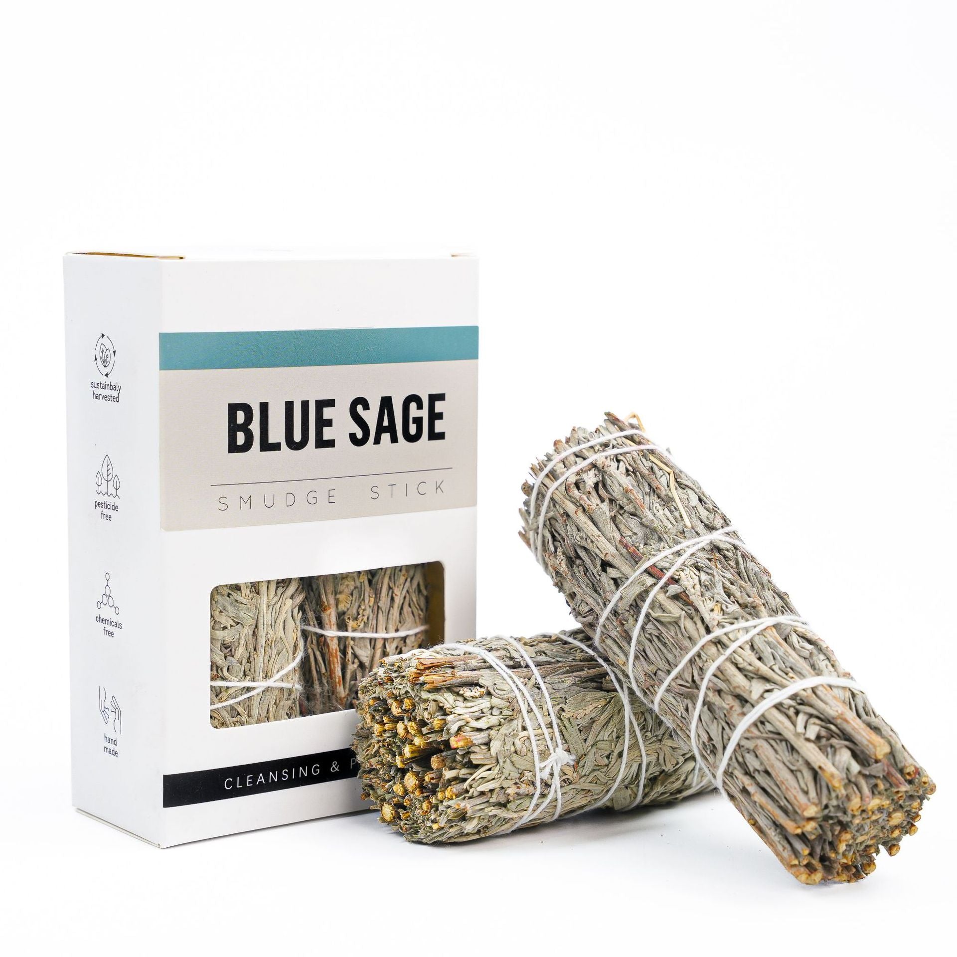 Blue Sage Incense Bouquet 4'' Mimfurn