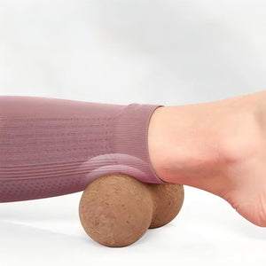 Cork Peanut Massage Balls set Mimfurn