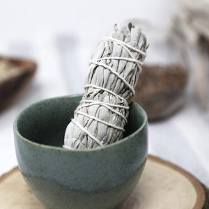 4'' White Sage Incense Bouquet Mimfurn