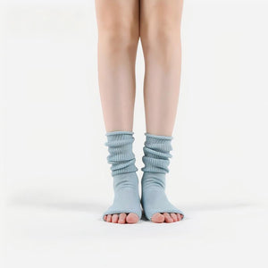 Slouch Half-Toe Grip Socks Mimfurn