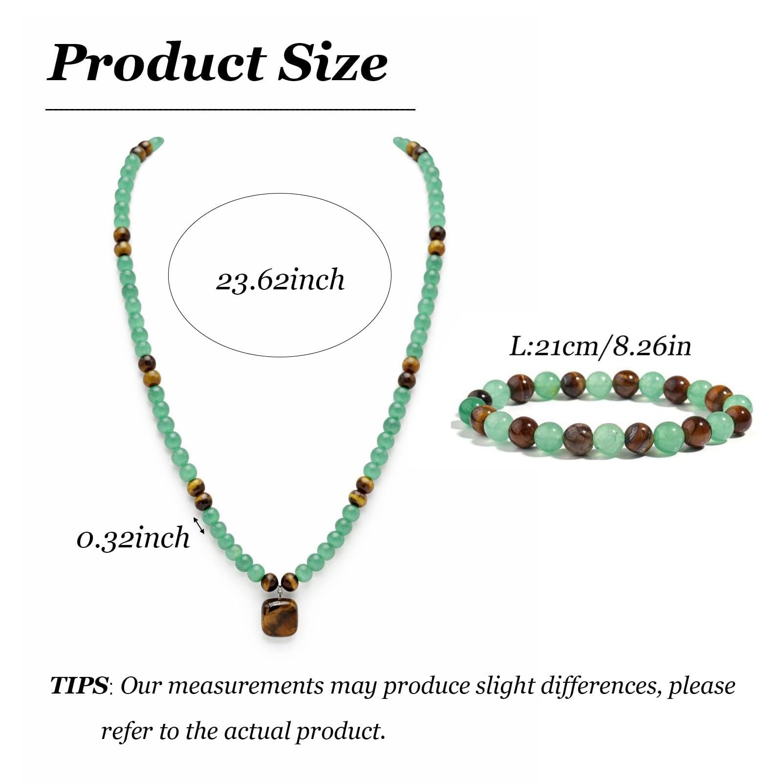 Mala Bead Necklace Set Mimfurn