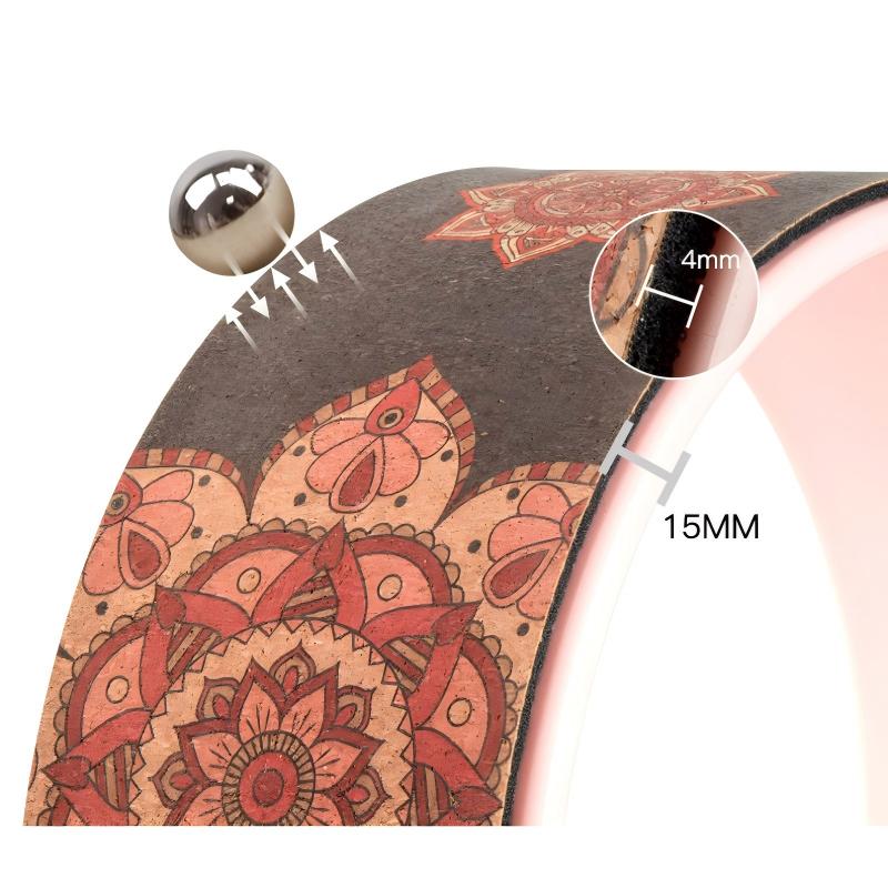 Cork Yoga Wheel Mimfurn