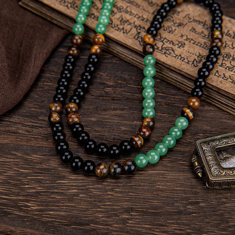 Mala Bead Necklace Set Mimfurn