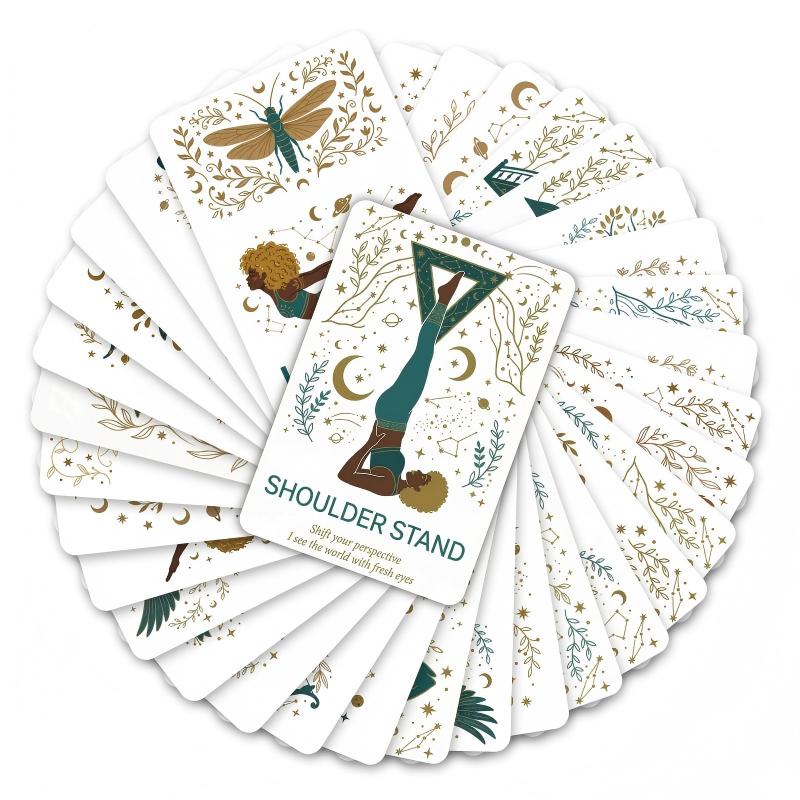 36 pieces Yoga pose Cards Mimfurn