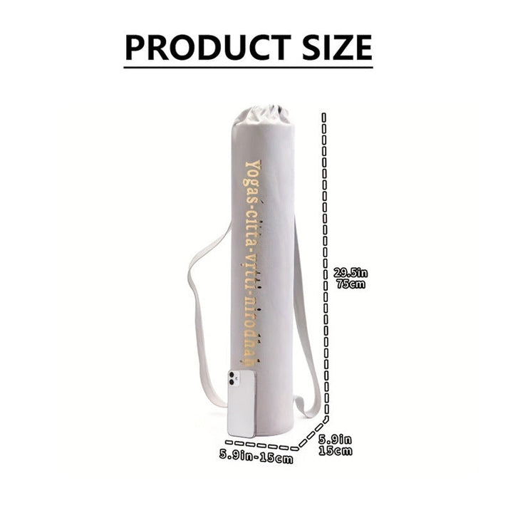 Suede yoga mat Bag Mimfurn