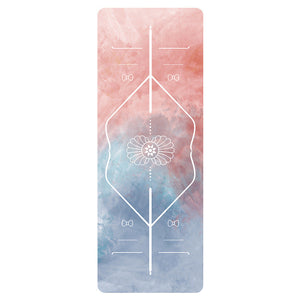 Travel yoga mat ocean  1.5mm MIMFURN