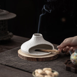 Handmade Ceramic Incense Holder set Mimfurn