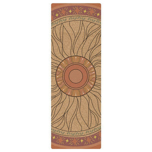 Travel mat yoga cork mat 1mm MIMFURN