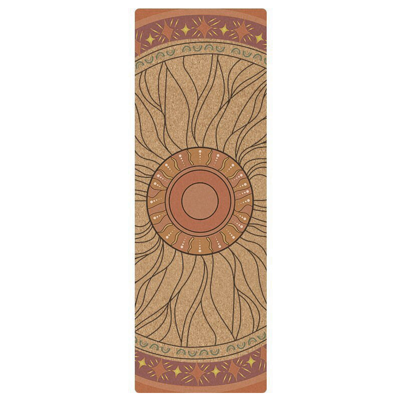 Travel mat yoga cork mat 1mm MIMFURN