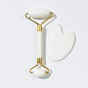 Aventurine Gua Sha Facial Massage Stone Mimfurn