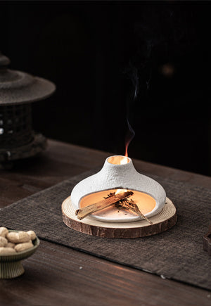 Handmade Ceramic Incense Holder set Mimfurn