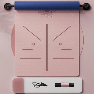 Exercise Yoga mat  TPE 6mm MIMFURN