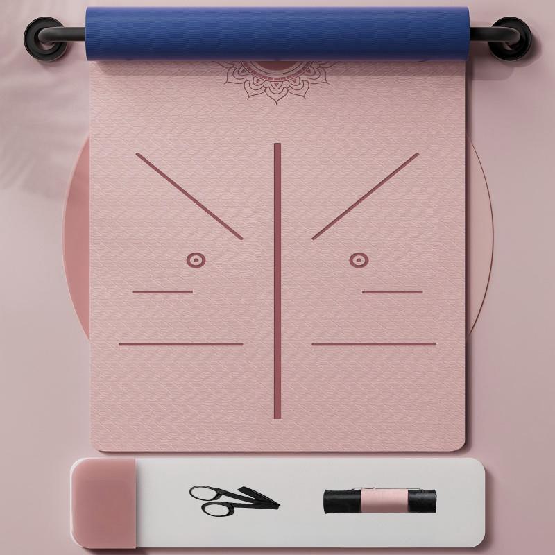 Exercise Yoga mat  TPE 6mm MIMFURN