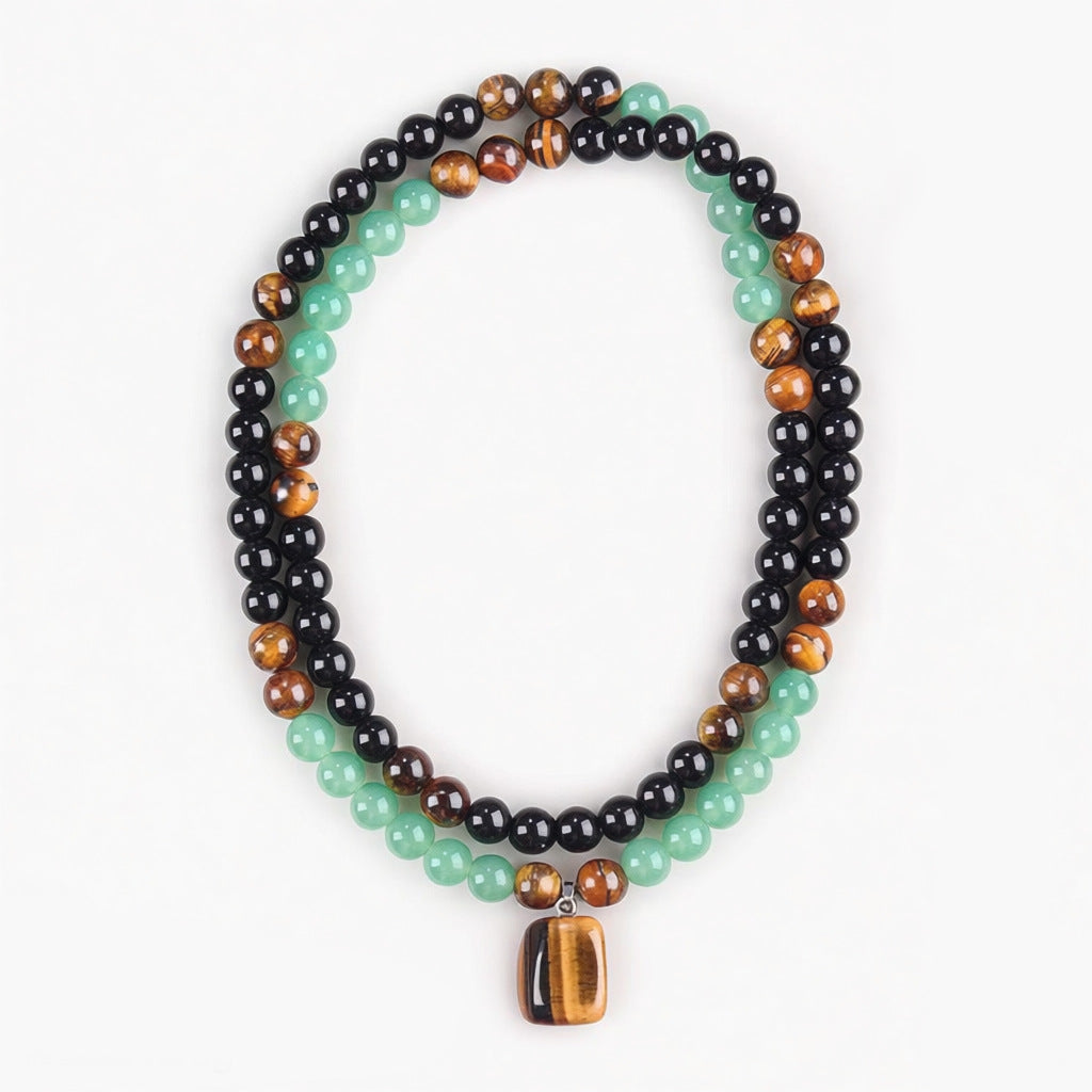 Mala Bead Necklace Set Mimfurn