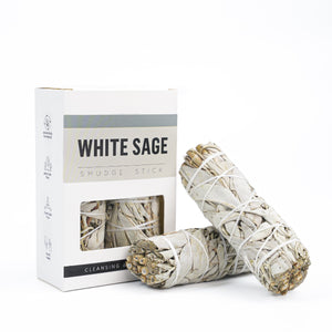 4'' White Sage Incense Bouquet Mimfurn