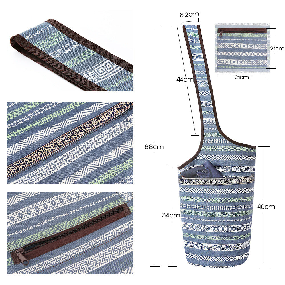 Bohemian Yoga Tote Bag Mimfurn