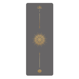 Yoga mat with gold 5mm MIMFURN