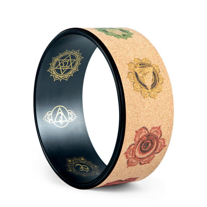Cork Yoga Wheel Mimfurn