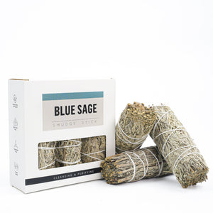 Blue Sage Incense Bouquet 4'' Mimfurn