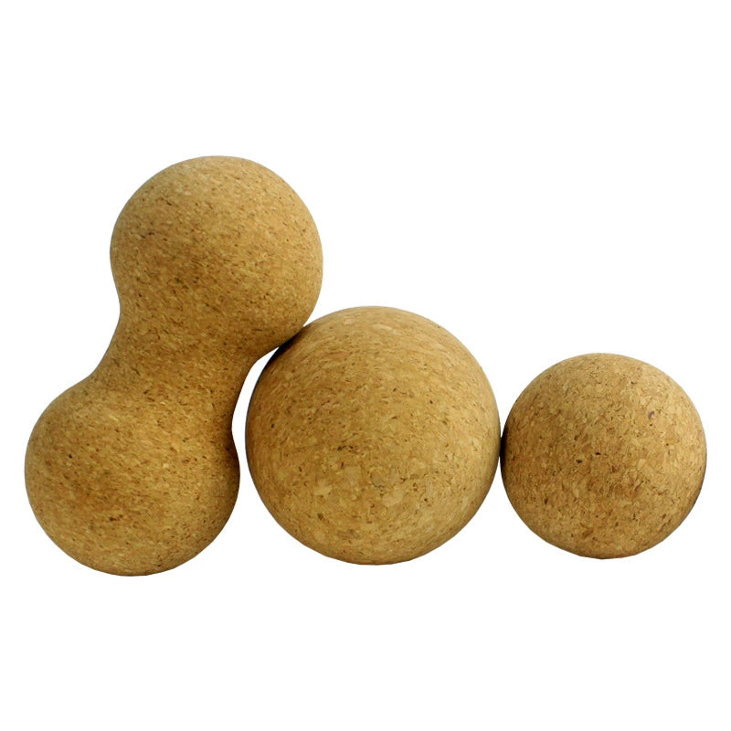 Cork Peanut Massage Balls set Mimfurn