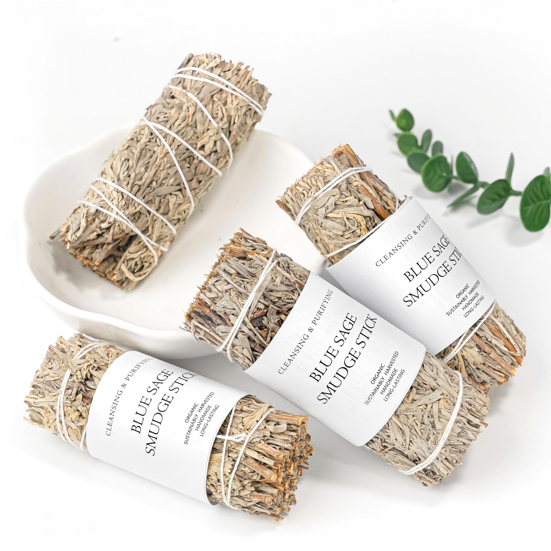4'' White Sage Incense Bouquet Mimfurn