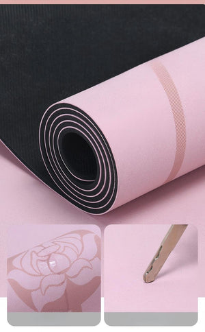 Yoga mat  Flower 5mm MIMFURN