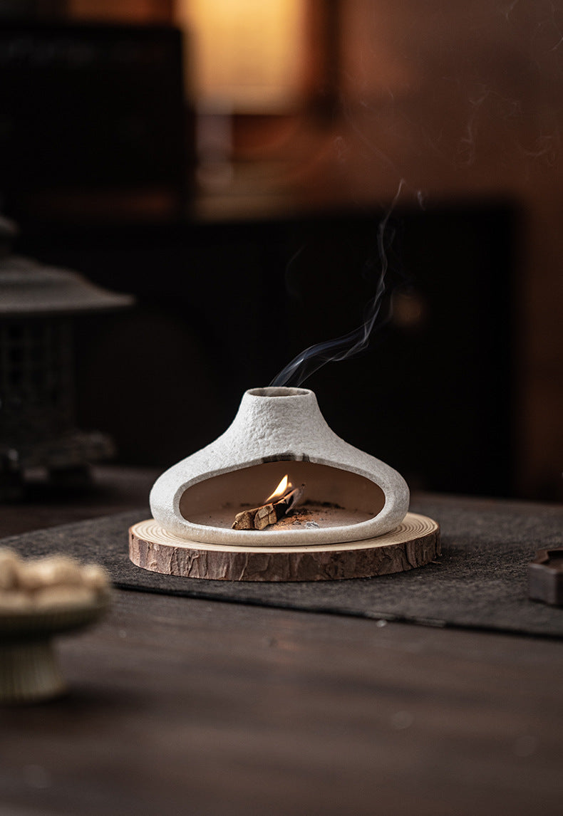 Handmade Ceramic Incense Holder set Mimfurn