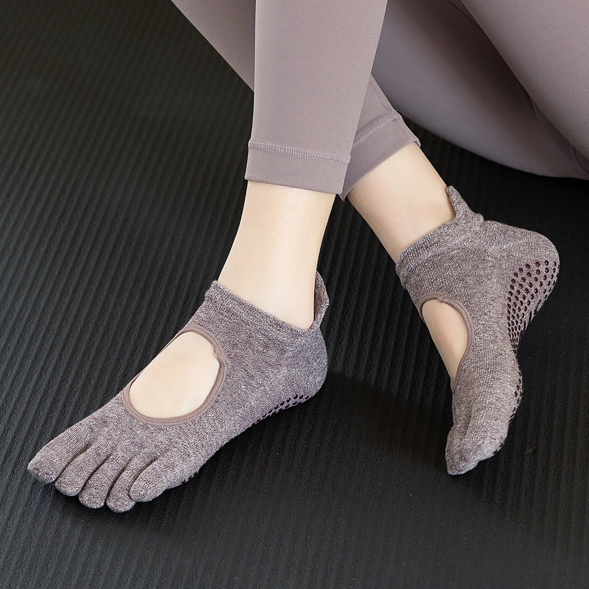 Cotton  Grip Full Toe Socks Mimfurn