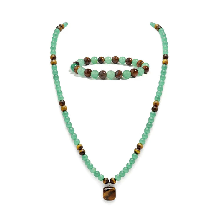 Mala Bead Necklace Set Mimfurn