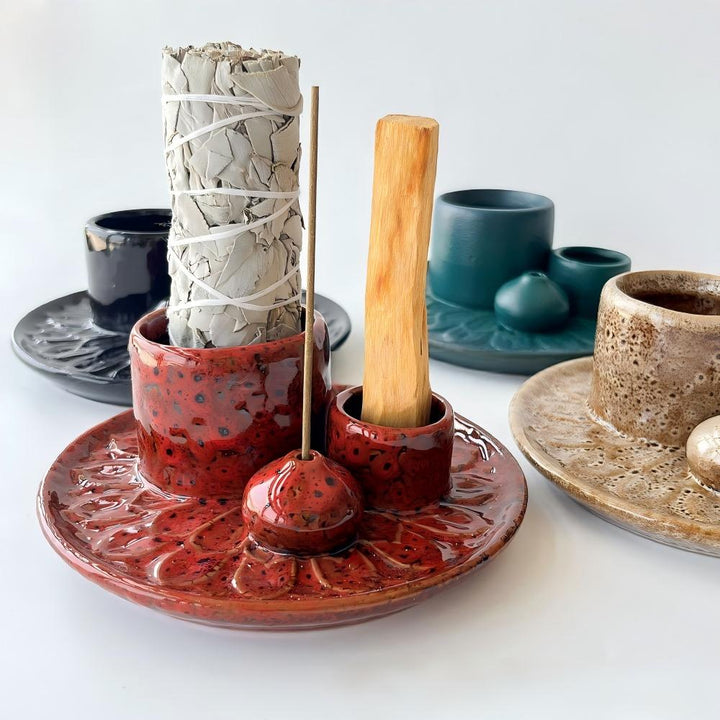 Incense Burner Set Mimfurn