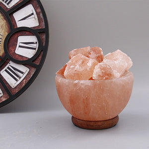 Himalayan Fire Bowl Salt Lamp 3kg Mimfurn