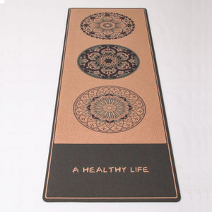 Cork yoga mat TPE 5mm MIMFURN