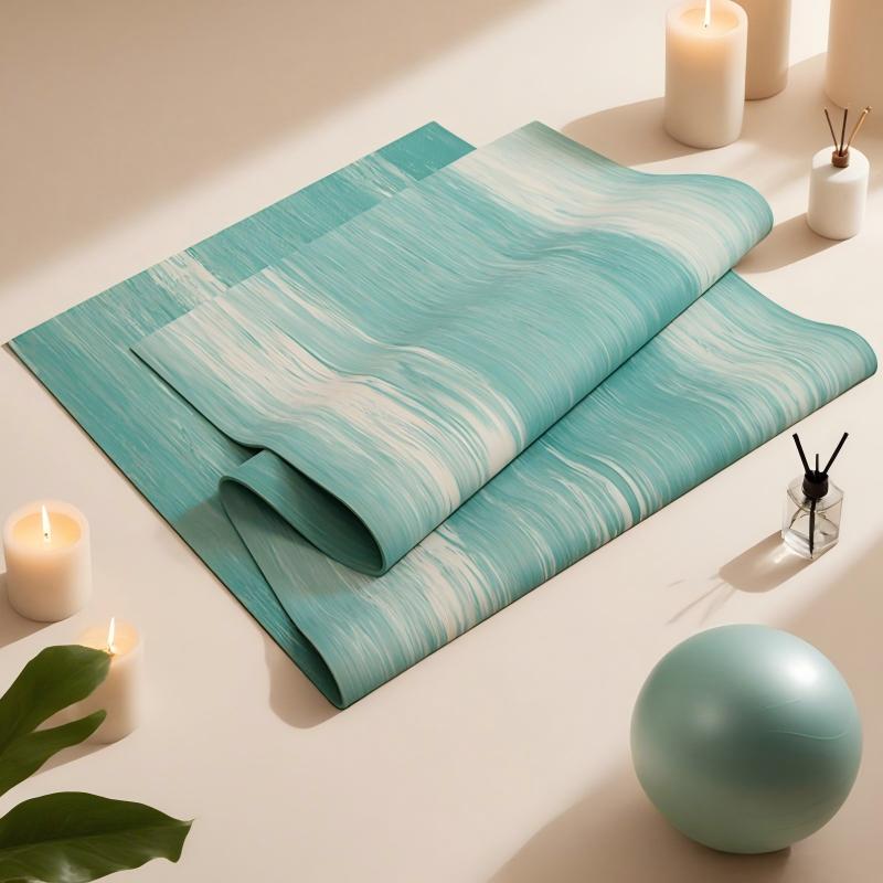 Non-Slip Natural Rubber Yoga Mat 4mm MIMFURN