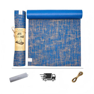 Jute Yoga Mat 5mm Mimfurn