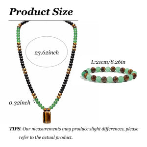 Mala Bead Necklace Set Mimfurn