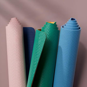 Exercise Yoga mat  TPE 6mm MIMFURN