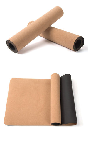 Cork yoga mat TPE 5mm MIMFURN