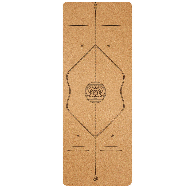 Travel mat yoga cork mat 1mm MIMFURN