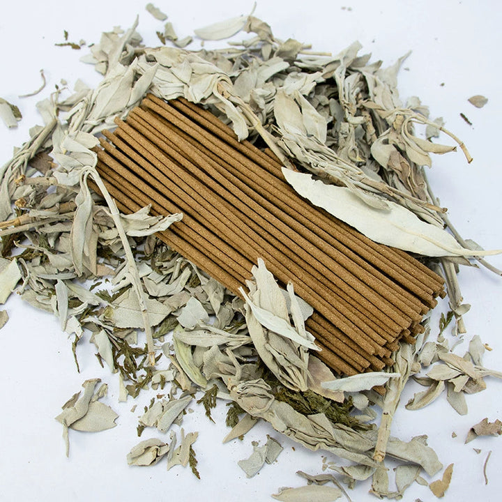 Temple Of Incense - white sage Sticks Mimfurn