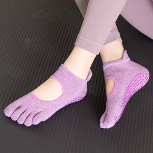 Cotton  Grip Full Toe Socks Mimfurn