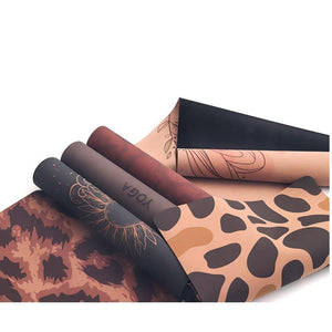 Cork yoga mat Leopard 5mm MIMFURN