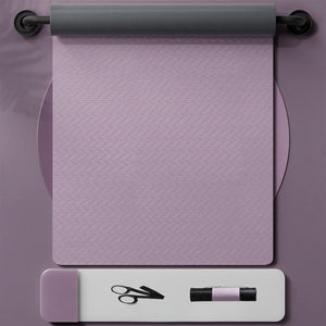 Exercise Yoga mat  TPE 6mm MIMFURN