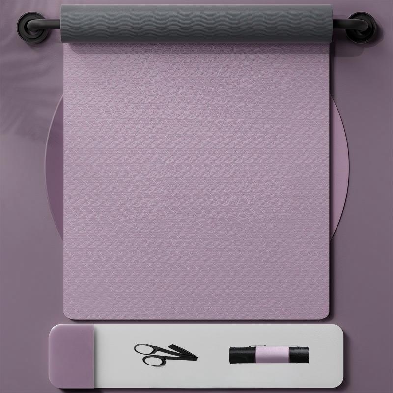 Exercise Yoga mat  TPE 6mm MIMFURN